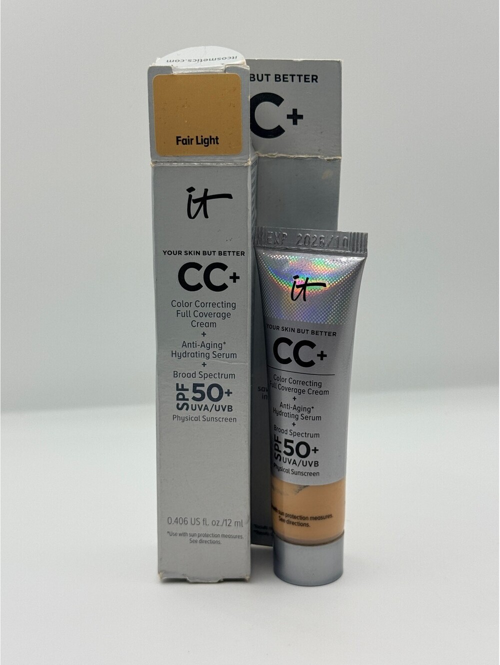 ⭐PICK 3/$15 It Cosmetics Mini CC Foundation Fair Light
